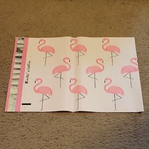 Pink Flamingo Poly Mailers